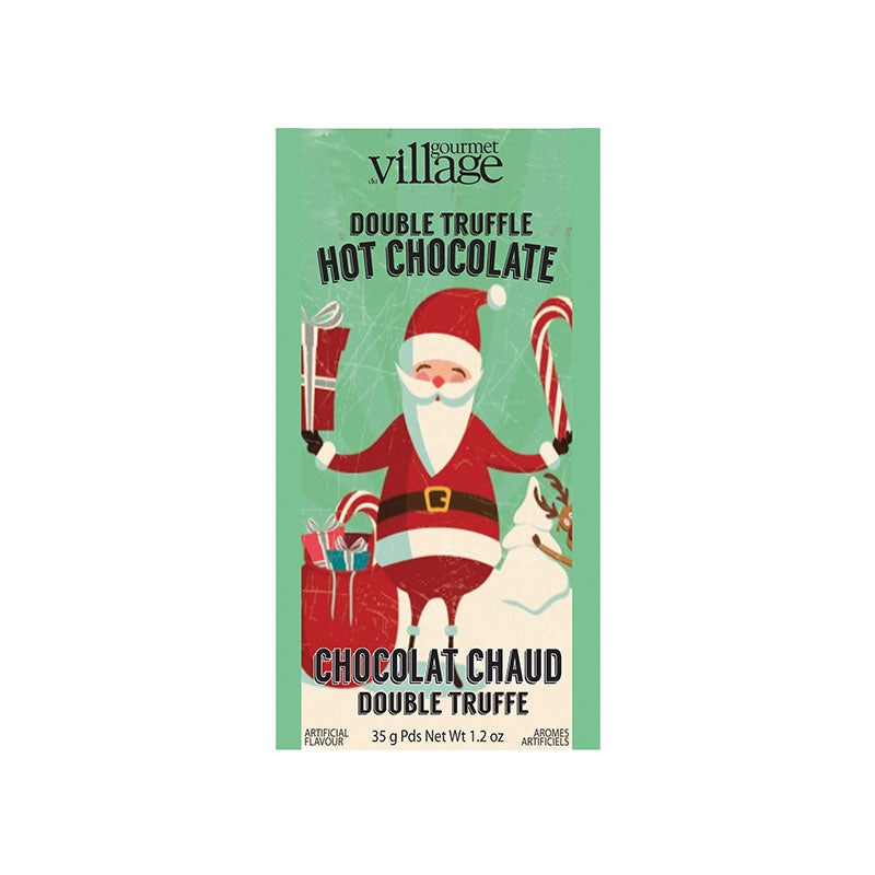 Retro Santa Double Chocolate Truffle Hot Chocolate