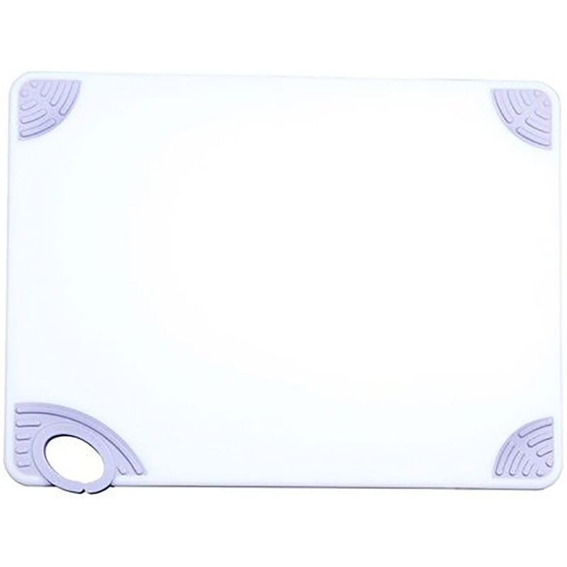 Winco 12 x 18 White Cutting Board CBN-1218WT