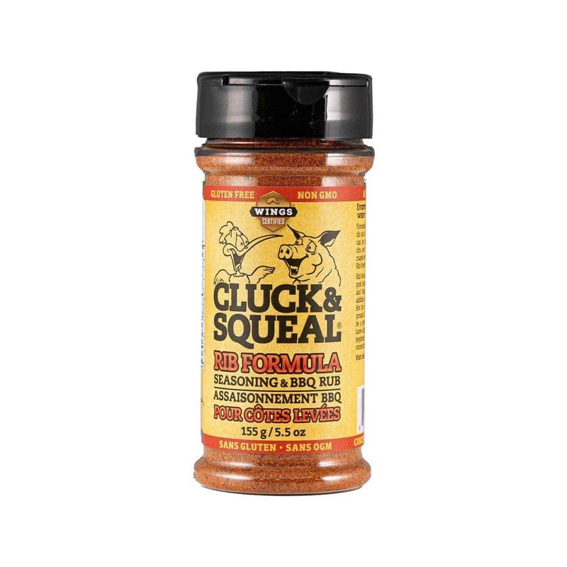 Cluck & Squeal BBQ Rub - Rib Formula
