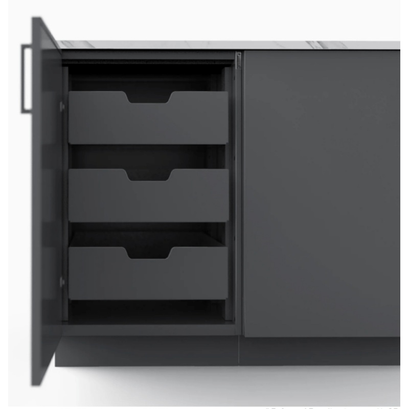 Urban Bonfire Utility Cabinets 18" Left Hinge A-BF18-U-LH
