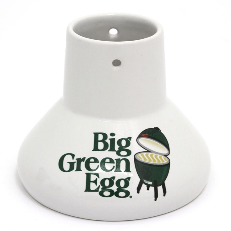 Big Green Egg Sittin' Ceramic Poultry Roaster