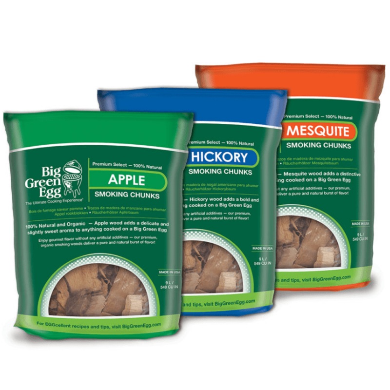 Big Green Egg Smoking Chunks