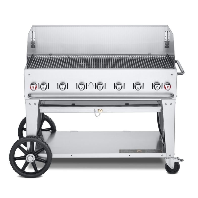 Crown Verity 48" Mobile Grill w/ Wind Guard