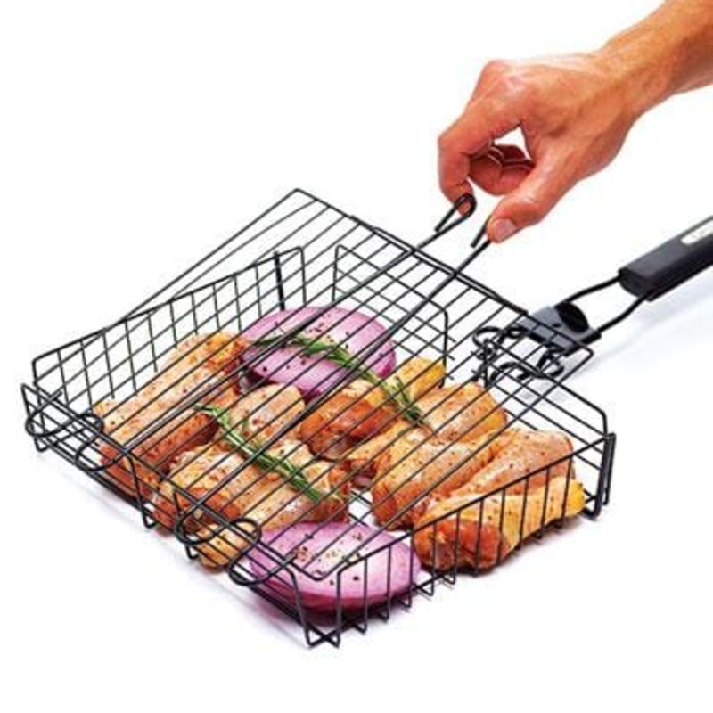 GrillPro Deluxe Broiler Basket - 24876