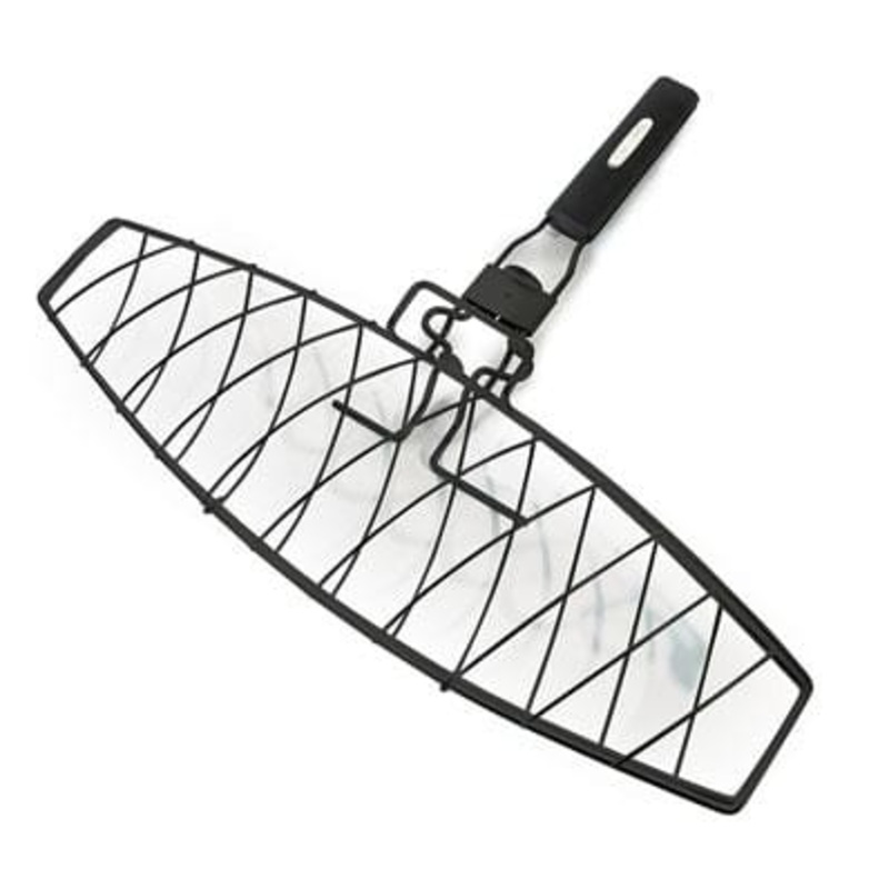 grillPro Deluxe Fish Basket With Detachable Handle - 21015