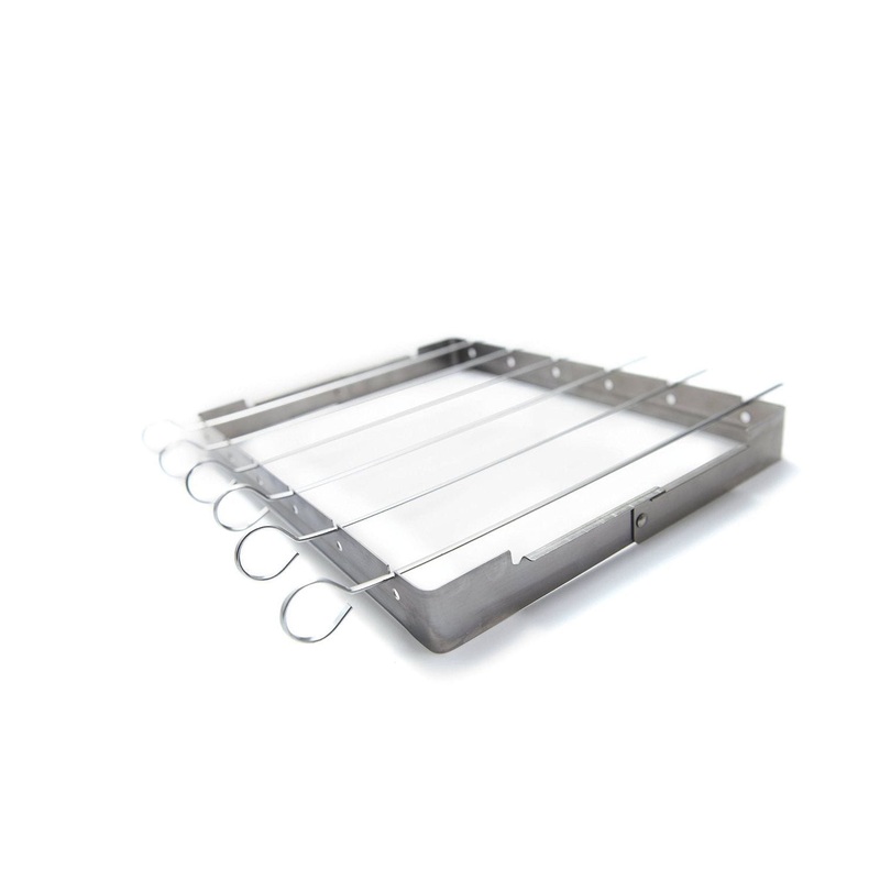 grillPro Stainless Steel Shish Kebab Set (6-Piece) - 41338