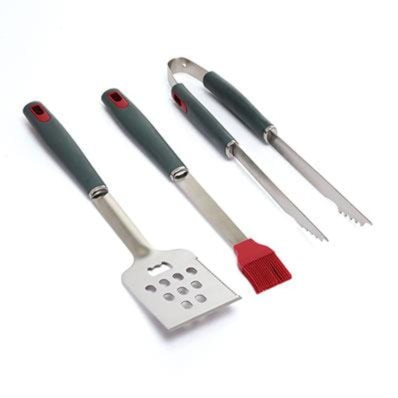 grillPro Tool Set w/ Resin Handles (3-Piece) - 40025