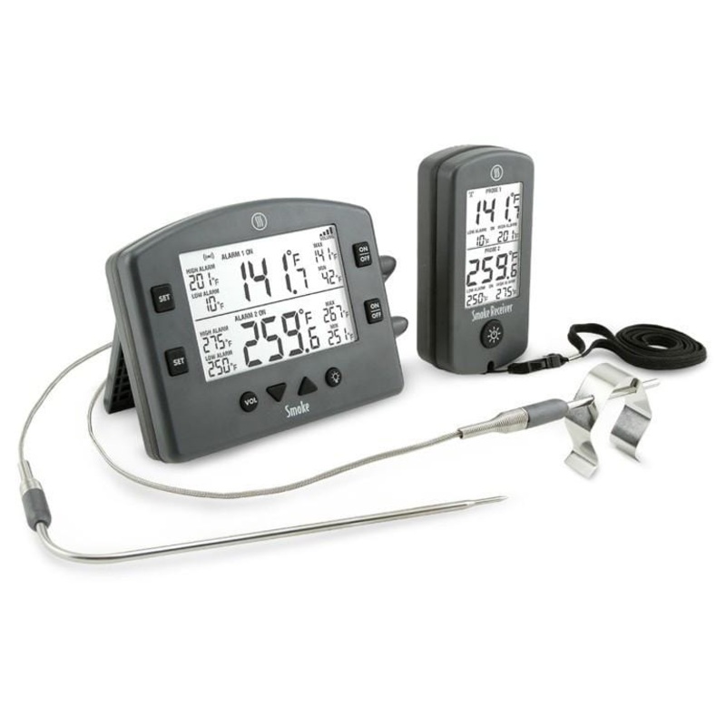 Thermoworks "Smoke" 2-Channel Alarm Thermometer
