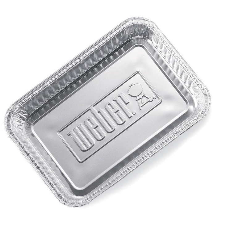 Weber Small Aluminum Drip Pans (10-Pack) - 6415