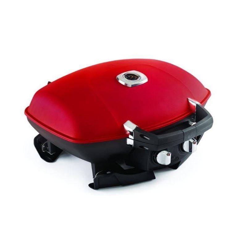 Napoleon TravelQ 285 Portable Gas Grill + Griddle (Red) - TQ285-RD-1-A