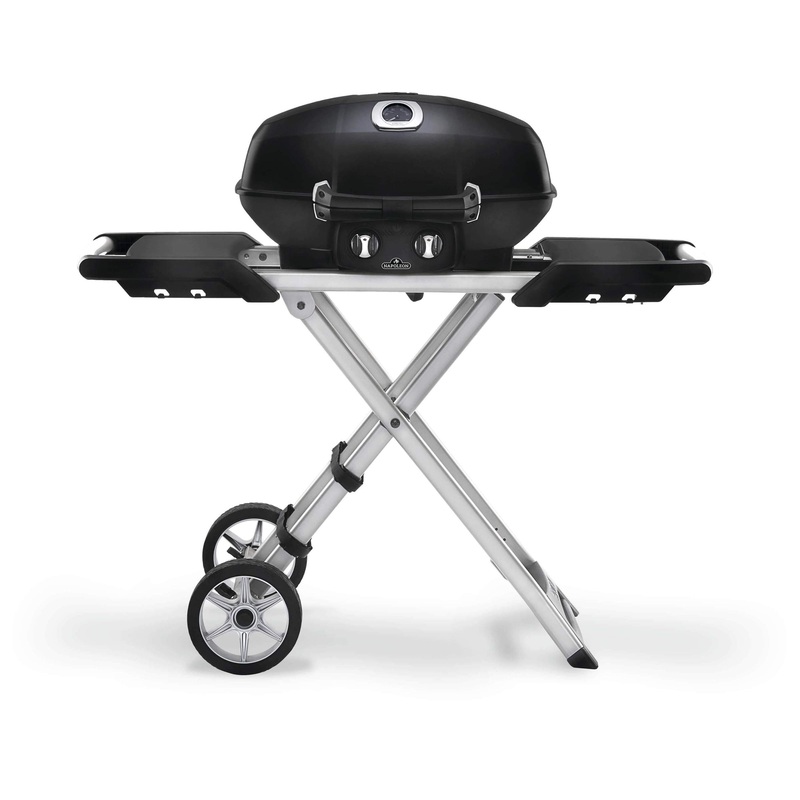 Napoleon TravelQ Pro285X Portable Grill + Scissor Cart - PRO285X-BK