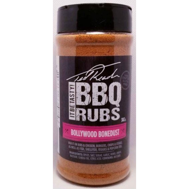 Ted Reader BBQ Rub - Bollywood Bone Dust (302G)