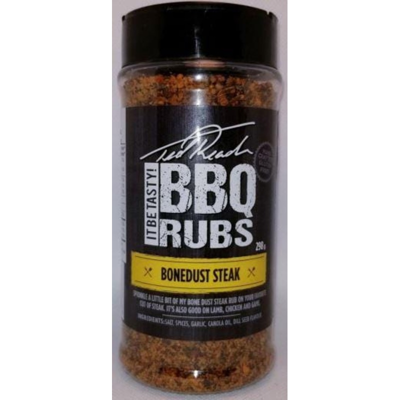 Ted Reader BBQ Rub - Bonedust Steak (298G)