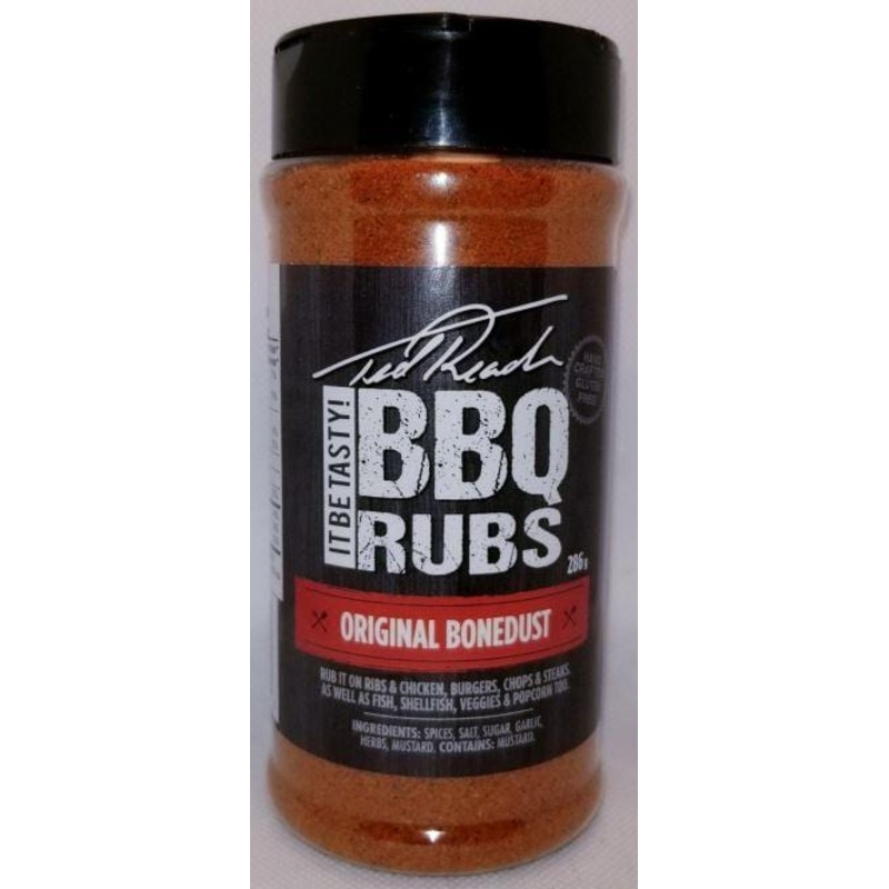 Ted Reader BBQ Rub - Original Bone Dust (286G)
