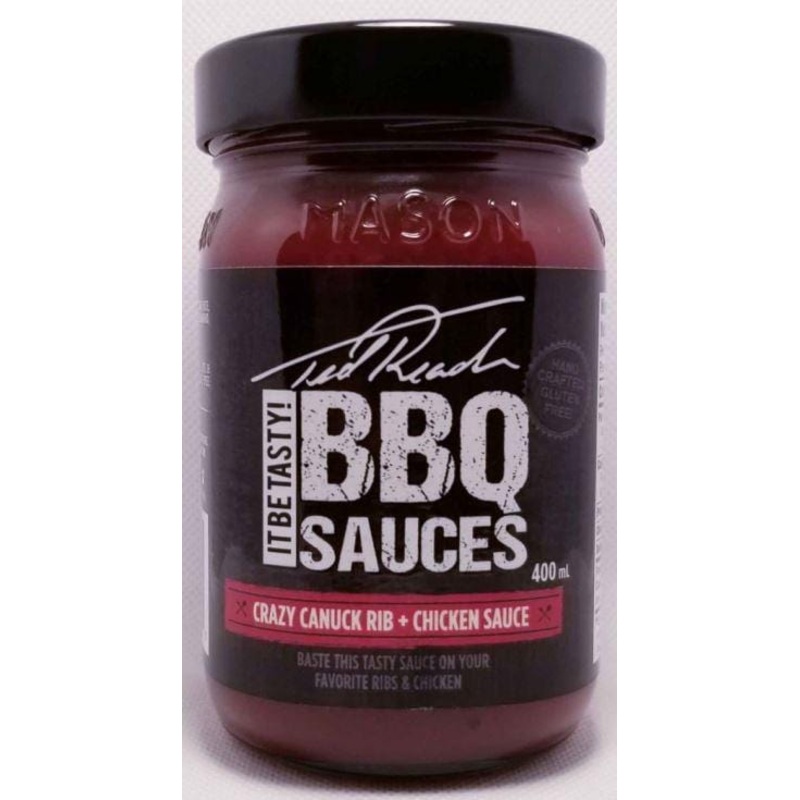 Ted Reader BBQ Sauce - Crazy Canuck (400mL)