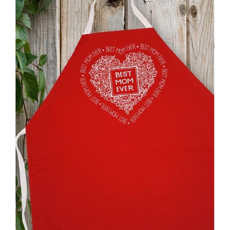 LA Imprints Attitude Apron - Best Mom Ever