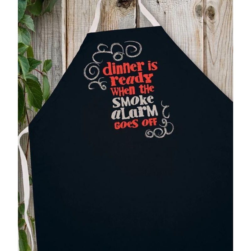 LA Imprints Attitude Apron - Dinner is Ready