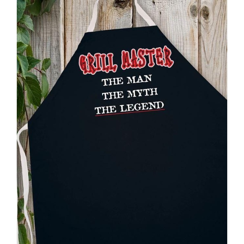LA Imprints Attitude Apron - Grill Master