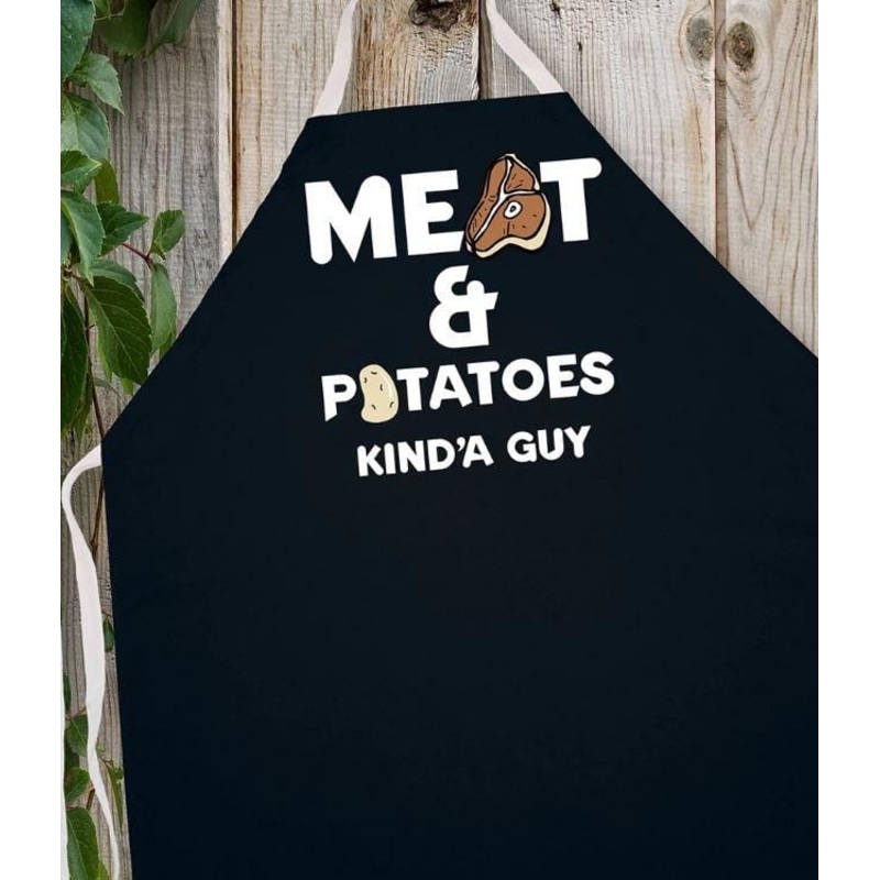 LA Imprints Attitude Apron - Meat & Potatoes Guy