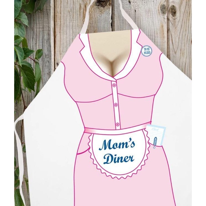 LA Imprints Attitude Apron - Mom's Diner