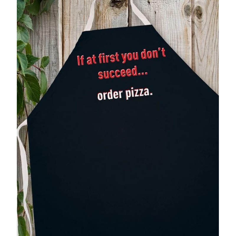LA Imprints Attitude Apron - Order Pizza