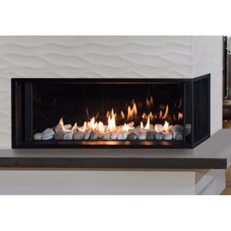 Valor LX2 Series Gas Fireplace (Right Corner)