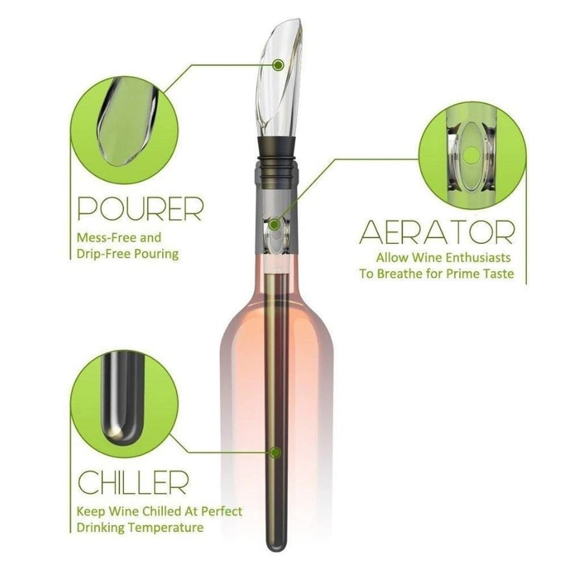 Chilly Moose Wine Icicle