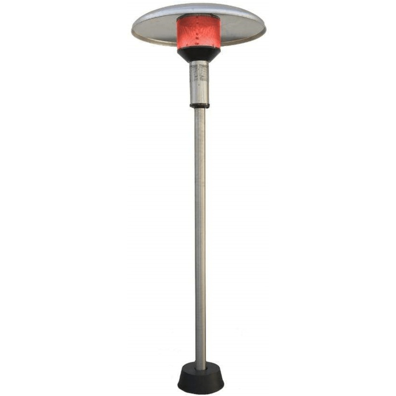 Easy Radiant Works Patio Plus - Fixed Base Stationary Heater (Black)