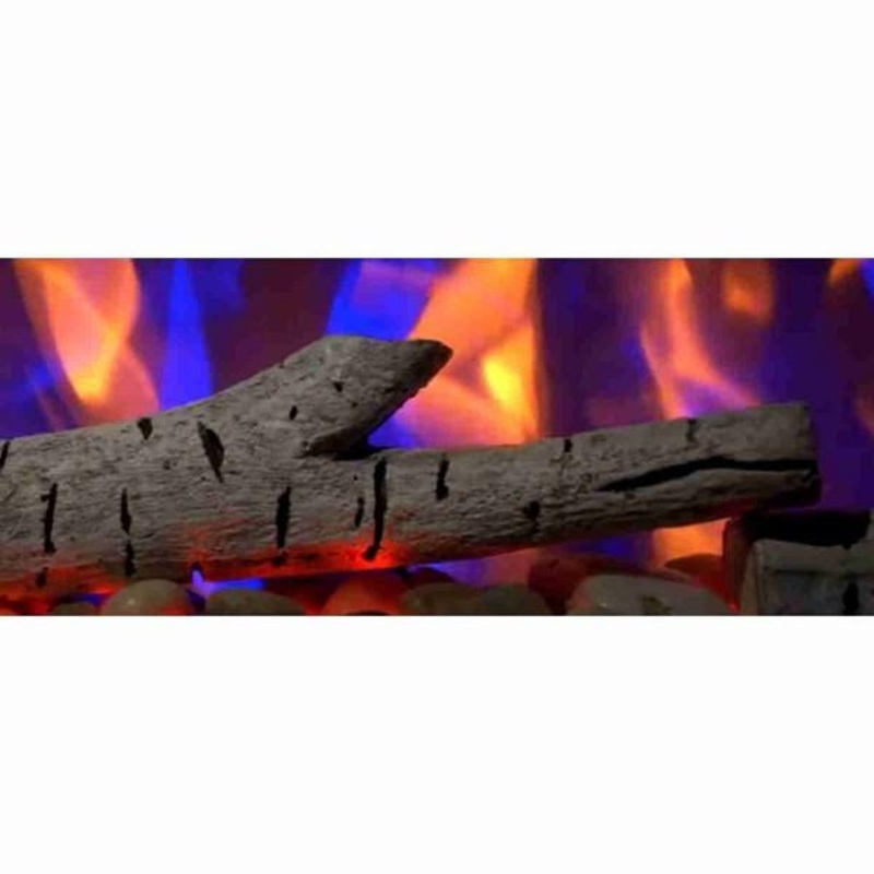 Napoleon Birch Log Set w/ Rocks (Entice Series)