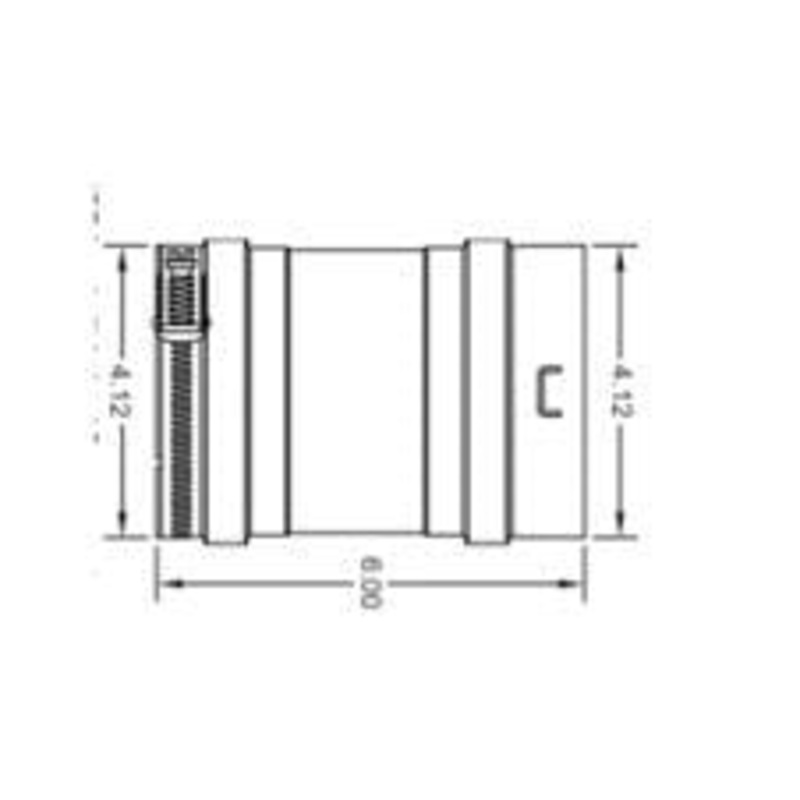 IR Energy 4" Vent Adapter - CS186