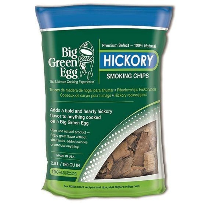 Big Green Egg Hickory Smoking Chips (2.9L) - 113986