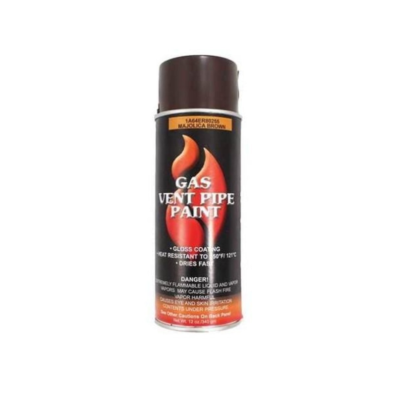 Vermont Castings Gas Vent Paint - Majolica Brown - 0006168