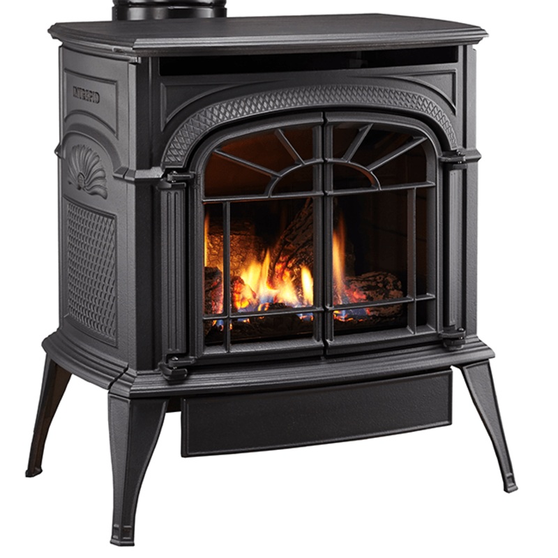 Vermont Castings Intrepid Direct Vent Gas Stove (IntelliFire Touch ver.)