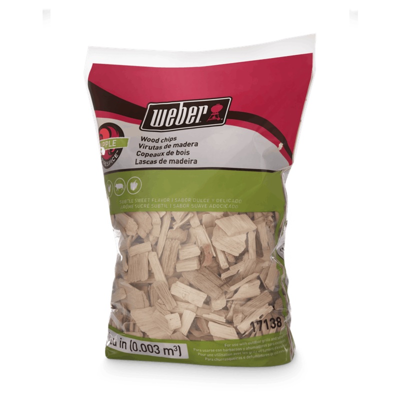 Weber Apple Wood Chips (2 lb.) - 17138