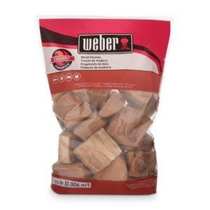 Weber Cherry Wood Chunks (4 lb.) - 17142