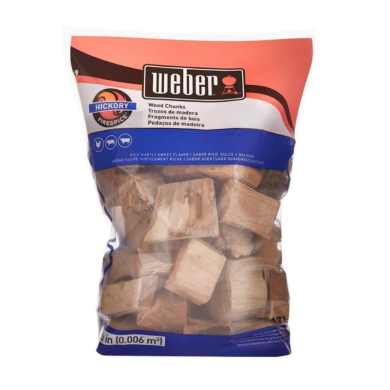 Weber Hickory Wood Chunks (4 lb.) - 17148