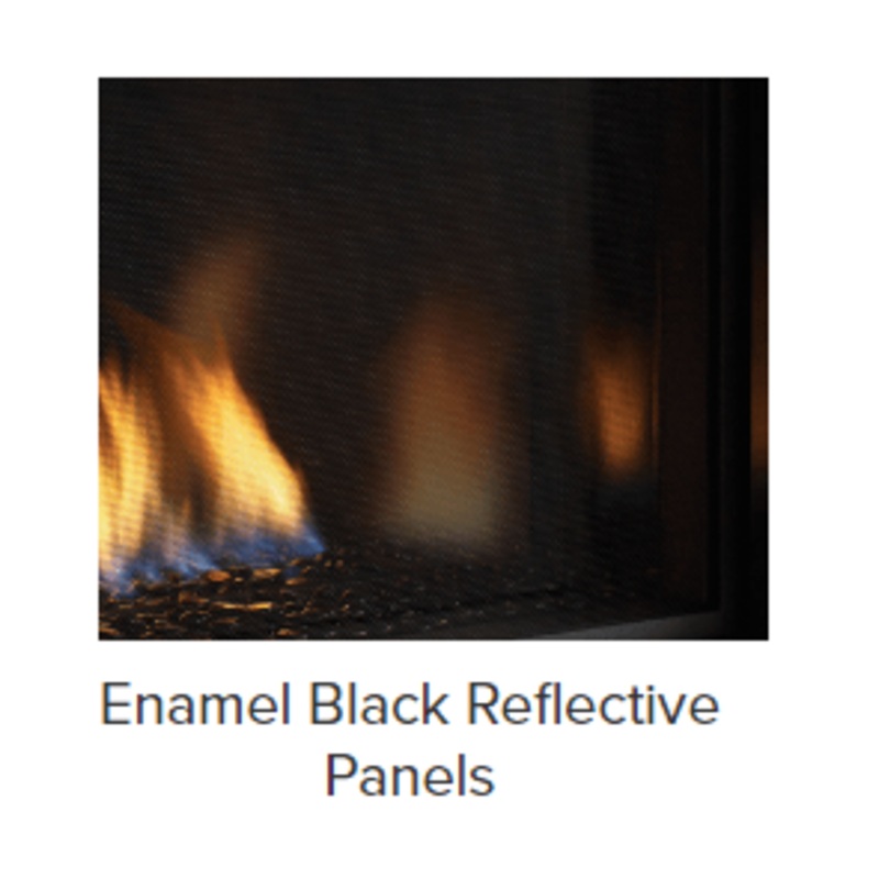Regency Black Enamel Inner Reflective Panels (Horizon HZ40E) - 256-908