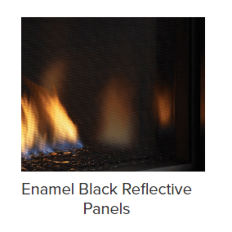 Regency Black Enamel Inner Reflective Panels (Horizon HZ54E) - 476-908