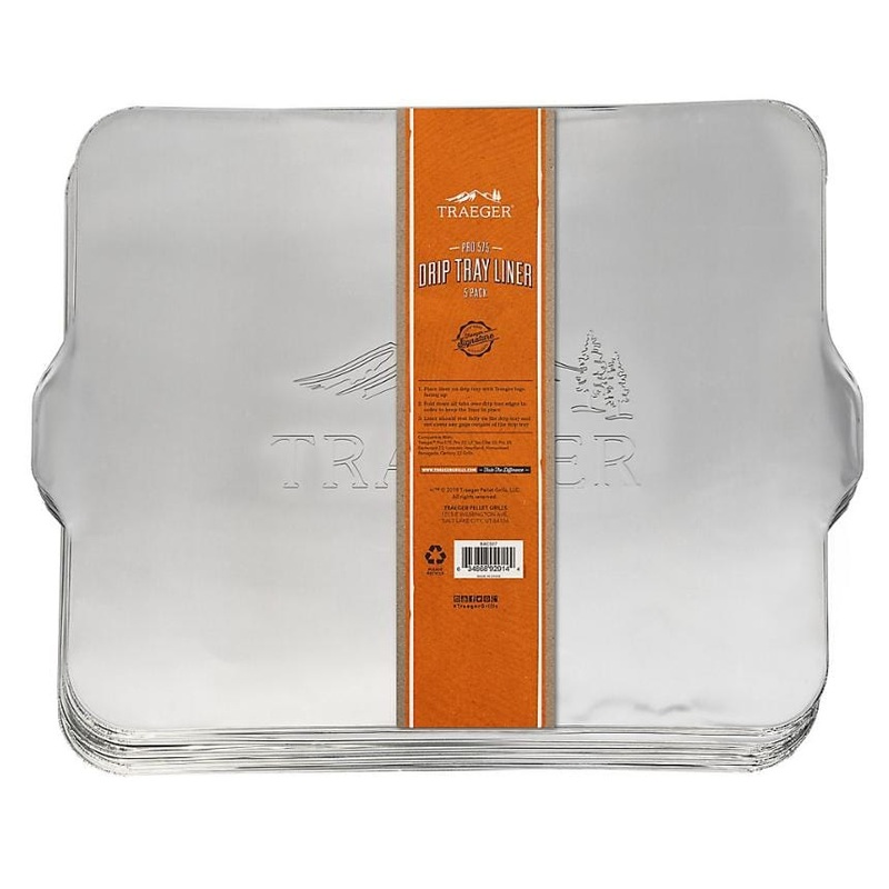 Traeger Drip Tray Liners (Pro 575/22/20 - 5 Pack) - BAC566