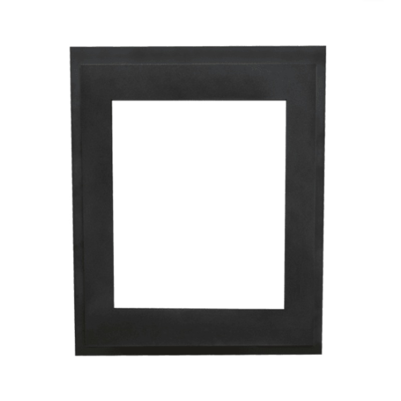 Valor Ledgeview Front-Black (Portrait Insert Models) - 546LFB