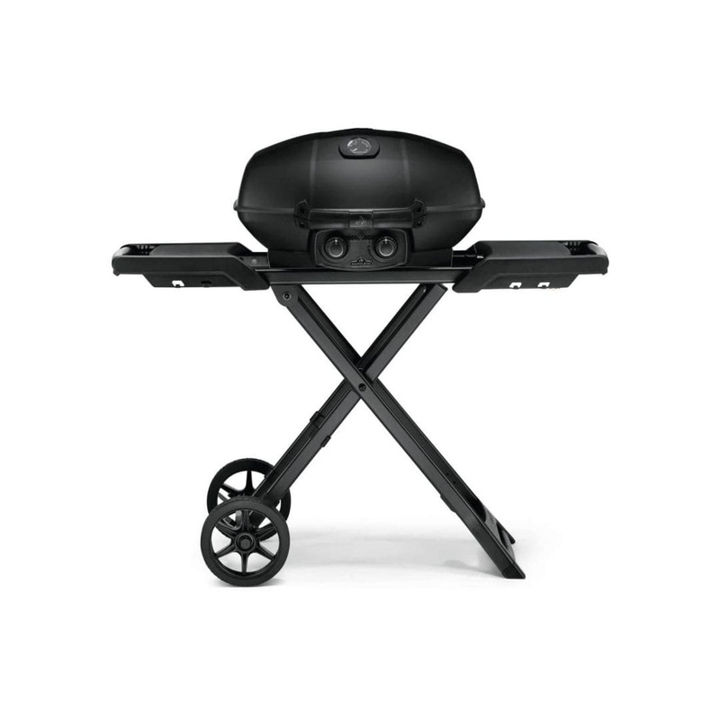 Napoleon PHANTOM TravelQ PRO 285 Portable Gas Grill + Scissor Cart (Propane) - PRO285X-MK-PHM