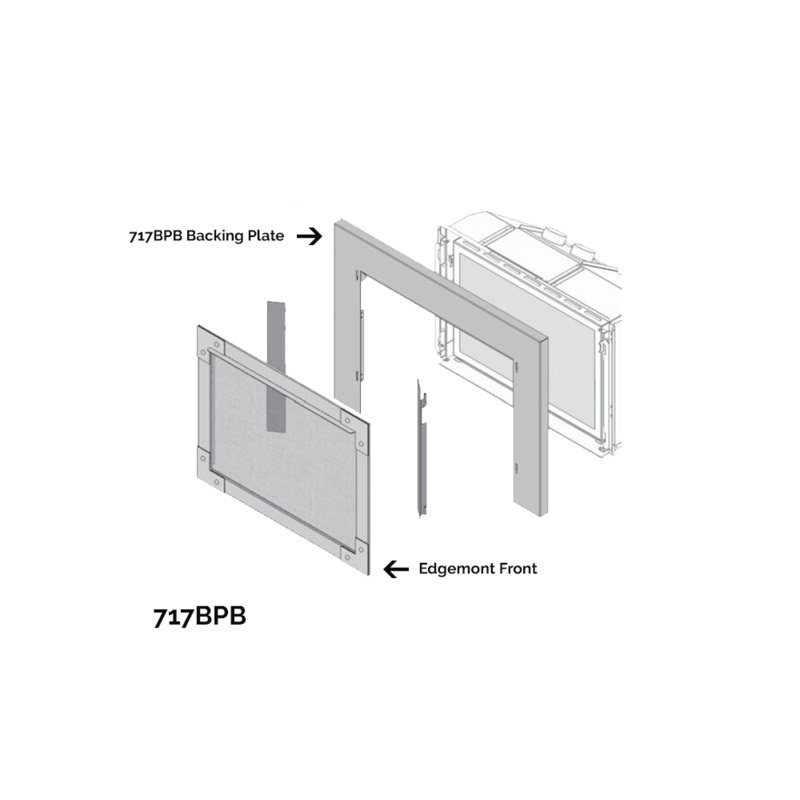 Valor 3-Sided Backing Plate (G3.5 Series) - 717BPB