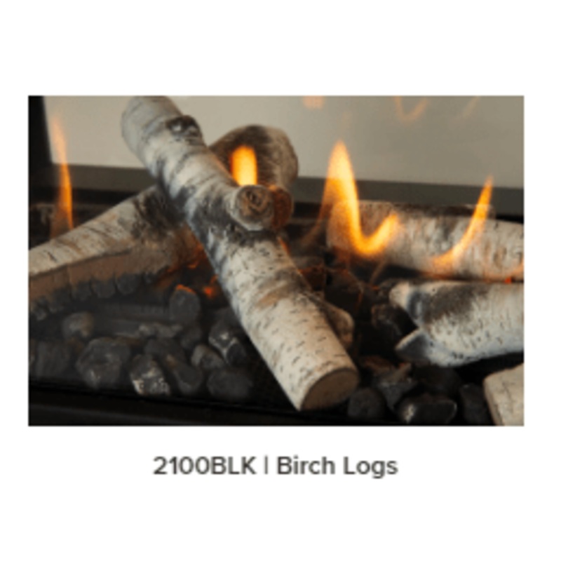 Valor Birch Log Kit (LX1 Pier Series) - 2100BLK