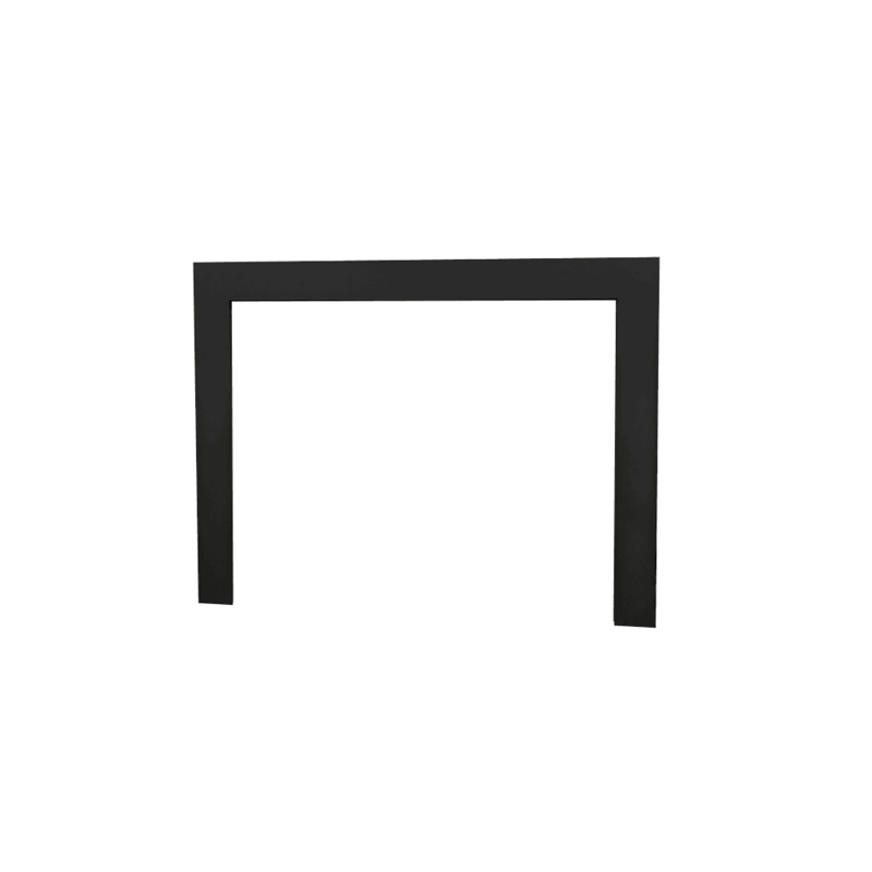 Valor Black 3 1/4" Three Sided Front (H6 Series) - 1435TSB