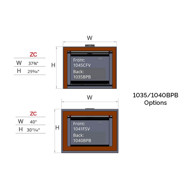 Valor Black 3-Sided Backing Plate (H3 Series) - 1035BPB