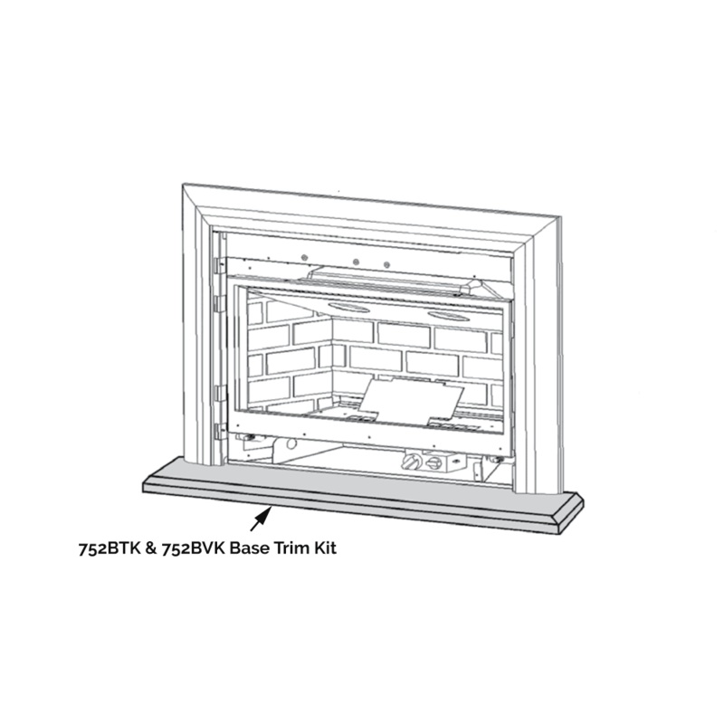 Valor Black Base Trim (G3 & Retrofire Series) - 752BTK