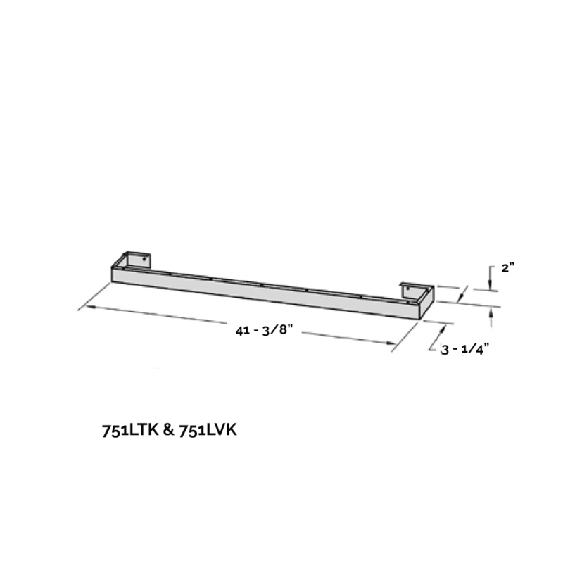 Valor Black Lift Trim (G3 & Retrofire Series) - 751LTK