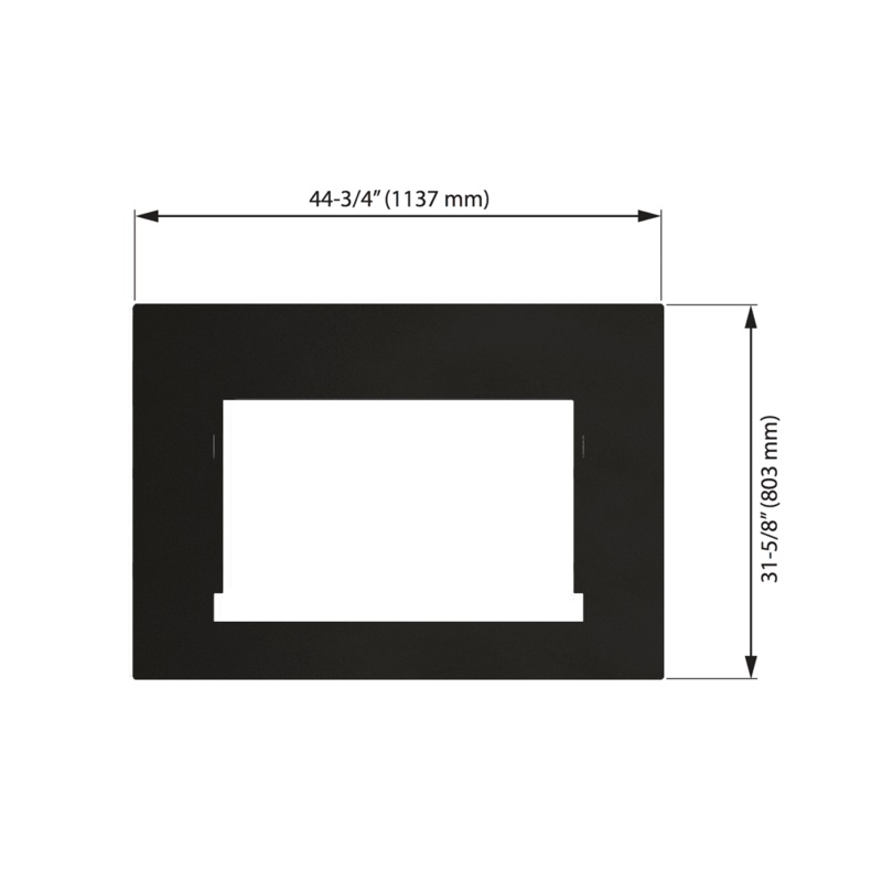Valor Black Outer Landscape Front (H4 Series) - 660LSB