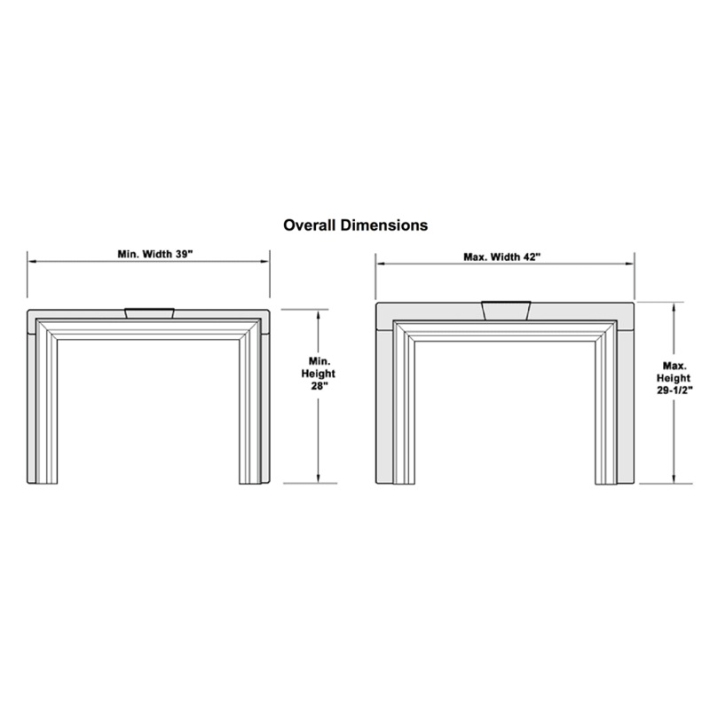 Valor Black Oversize Closure Plate (G3 & Retrofire Series) - 750OCP