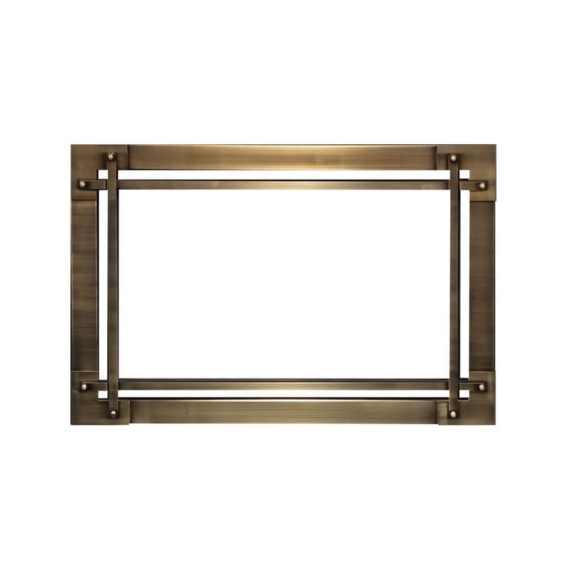 Valor Champagne Brass Edgemont Craftsman Front (G3.5 Series) - 716ECCB